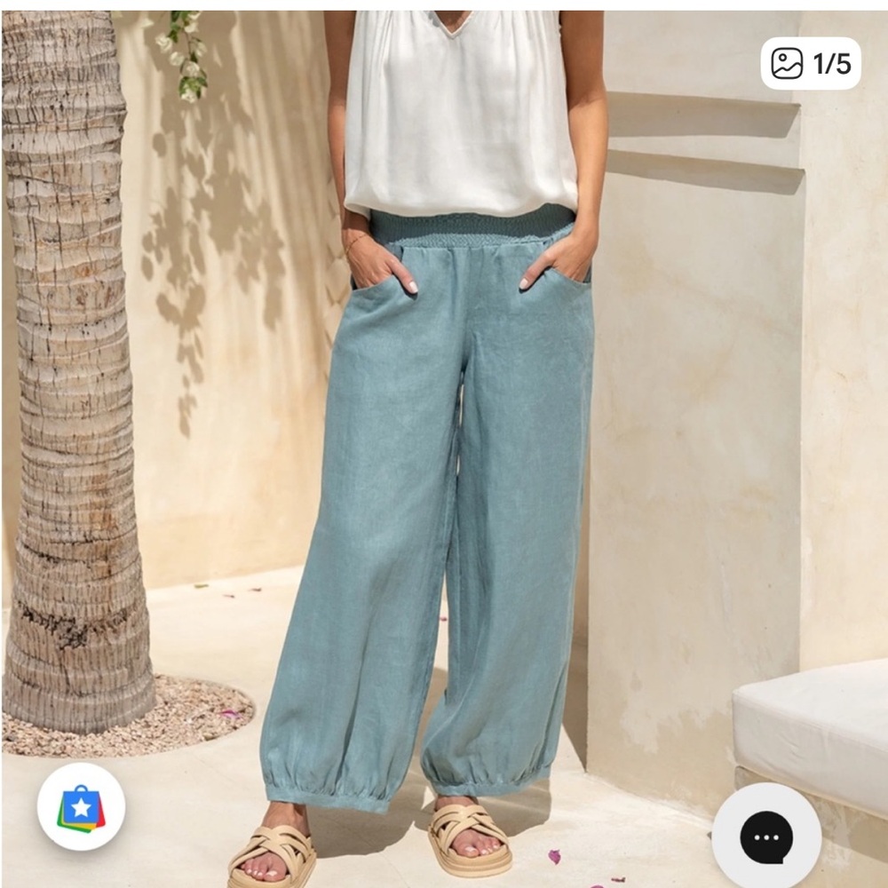 Nomad The Label Linen Pant
